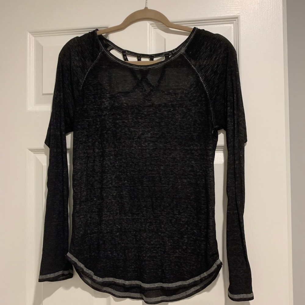 Gray shirt